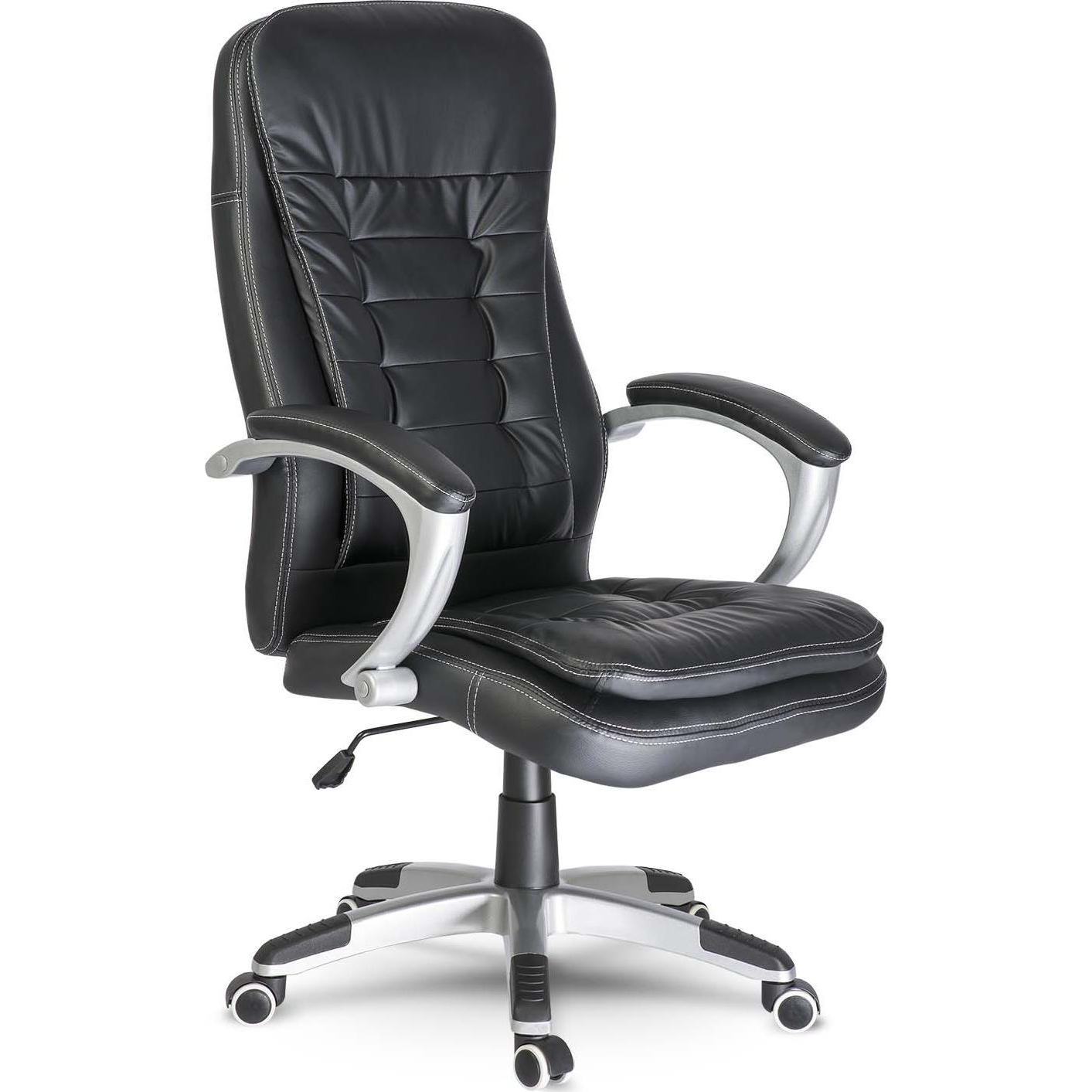 Sofotel Irodai Szék, Fekete, Bőr Toronto (2180)