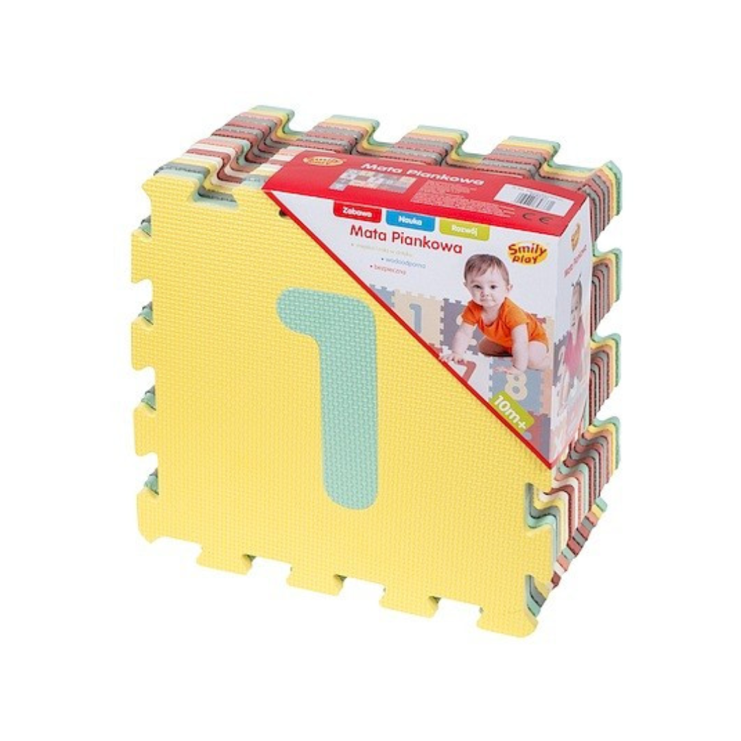Smily Play Pasztell számos habszivacs puzzle szőnyeg (SP84737)