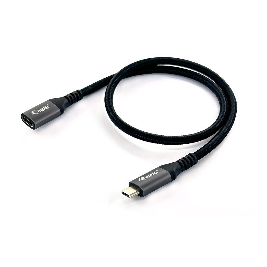 Equip 128371 USB kábel 1 m USB 3.2 Gen 2 (3.1 Gen 2) USB C Čierna (128371)