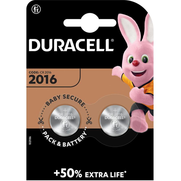 Duracell 2016 Μπαταρία μίας χρήσης CR2016 Λιθίου