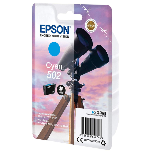 Epson 502 Druckerpatrone 1 Stück(e) Original Standardertrag