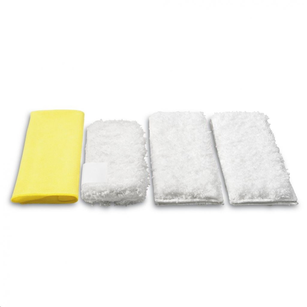 Utierka z mikrovlákna (mikrofáza) Kärcher v balení 4 ks biela