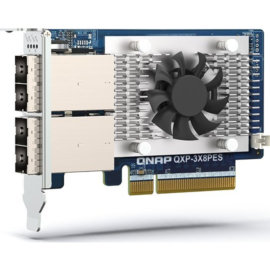 QNAP QXP-3X8PES netwerkkaart Intern 64000 Mbit/s