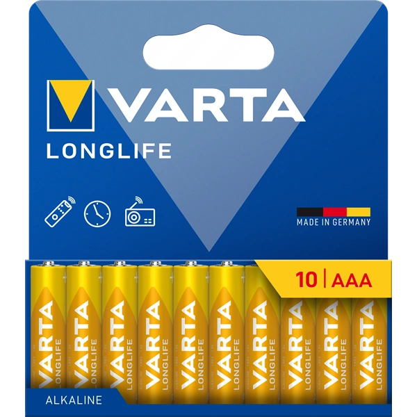 Varta 4103101761 Batería de un solo uso AAA Alcalino