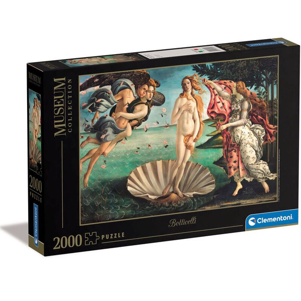 Puzzle 2000 Piezas Nacimiento De Venus De Botticelli Colección Museos