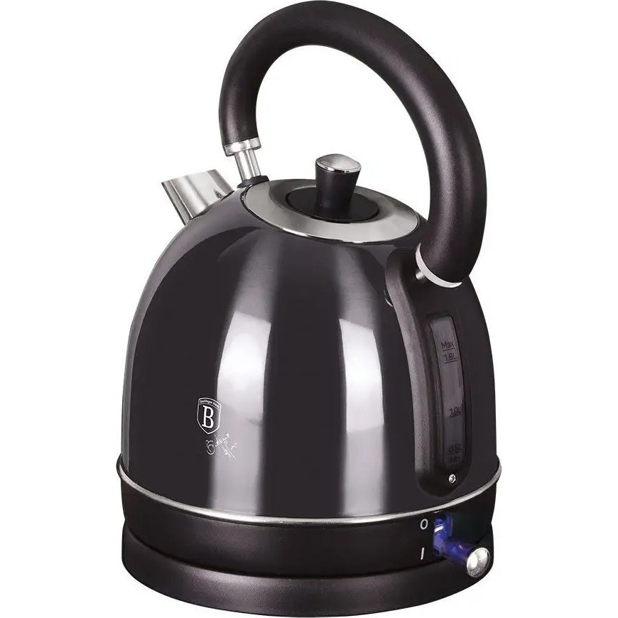 BerlingerHaus BH/9336 Metallic Line Carbon Edition Vízforraló - 1.8 L, 2200 W, Sötét Szürke (BH-9336)