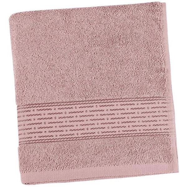 Bellatex Terry Collection Stripe - Towel 17/21 - 70 × 140 cm - burgundy