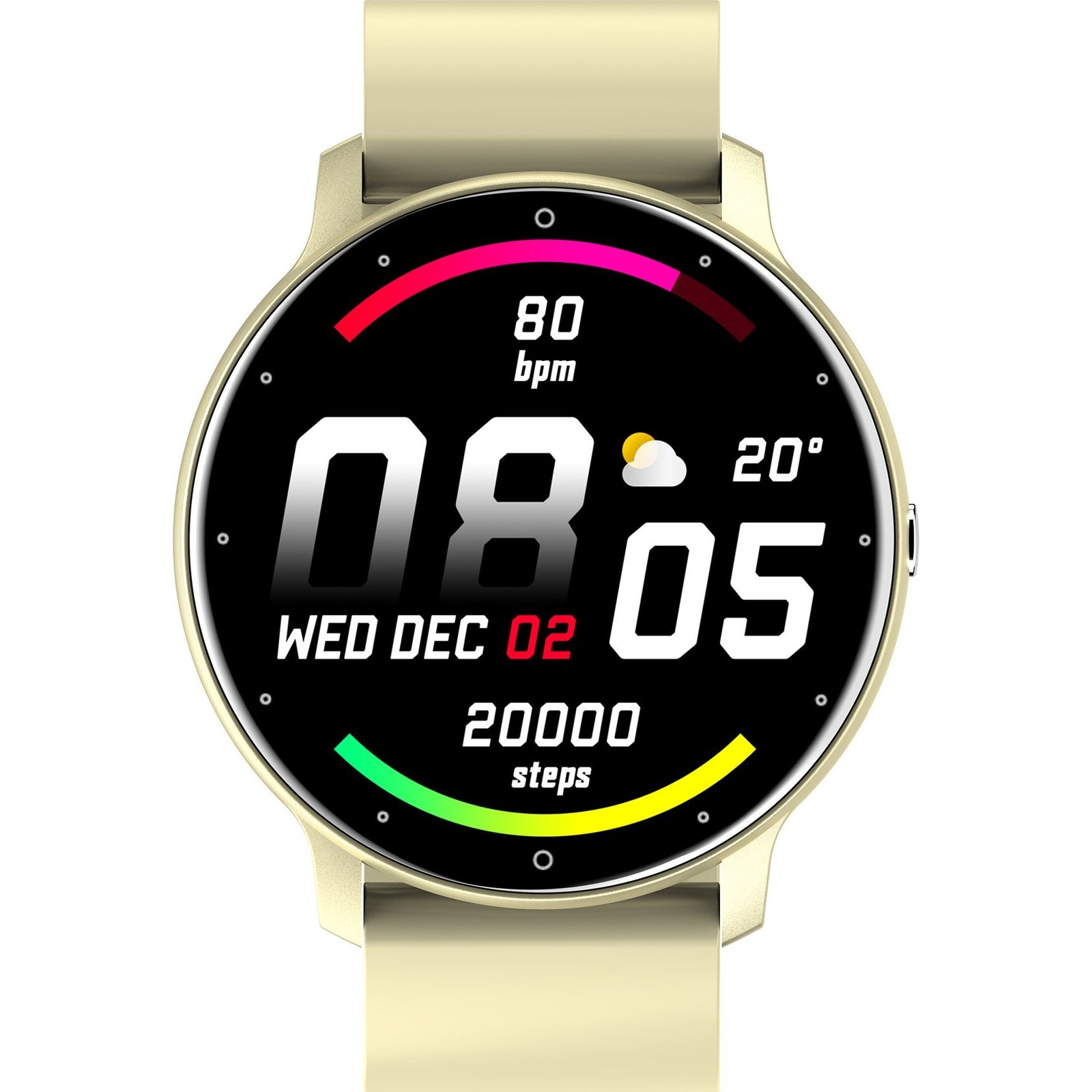 Gravity Asperia GT1-6 Smartwatch Krémszín (18731)