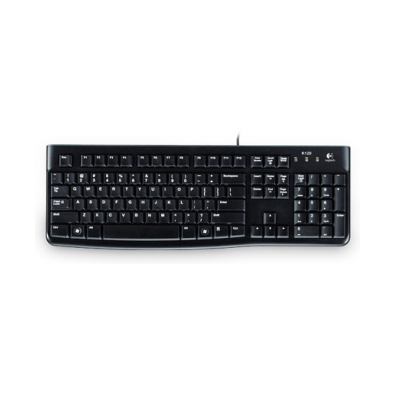 Logitech Keyboard K120 for Business billentyűzet Irodai USB QWERTY Olasz Fekete (920-002517)