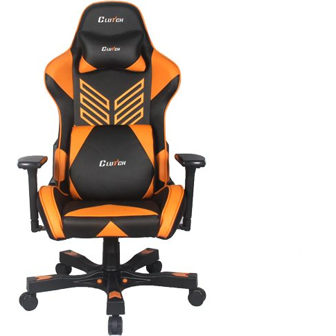 Fotel Clutch Chairz Crank “Onylight Edition” Pomarańczowy (CKOT55BO)