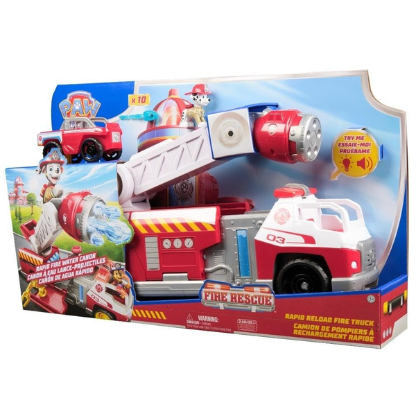 PAW Patrol PAW VHC Fire Rescue Dlx Fire Truck GML