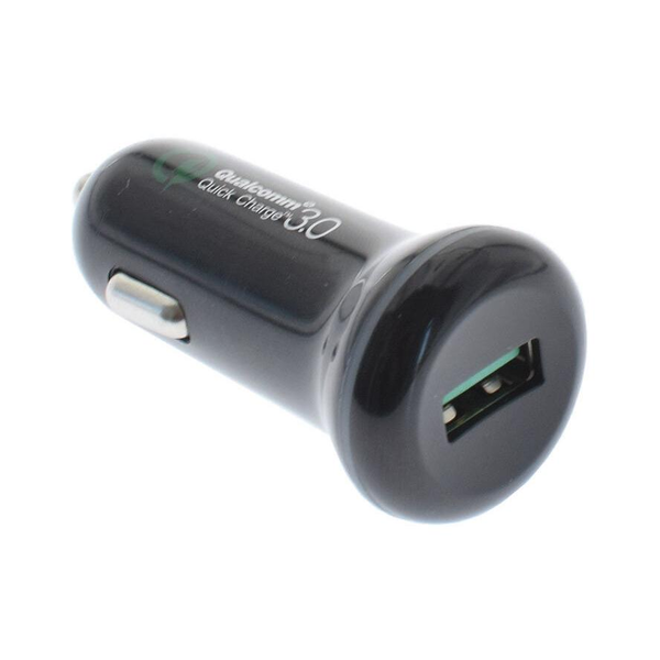 2GO Quick Charge 3.0 USB-A Autós töltő - Fekete (5V)