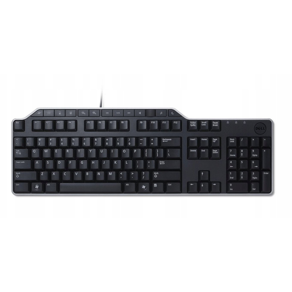DELL KB522 tastatur Universel USB QWERTZ Tysk Sort