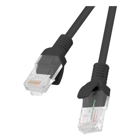 LANBERG PCU5-20CC-0025-BK Lanberg Patchcord RJ45, kategorie 5e, UTP, 0.25 m