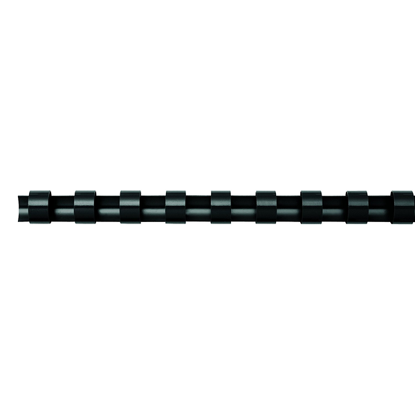 Fellowes Plastikbinderücken 10mm schwarz   25PK