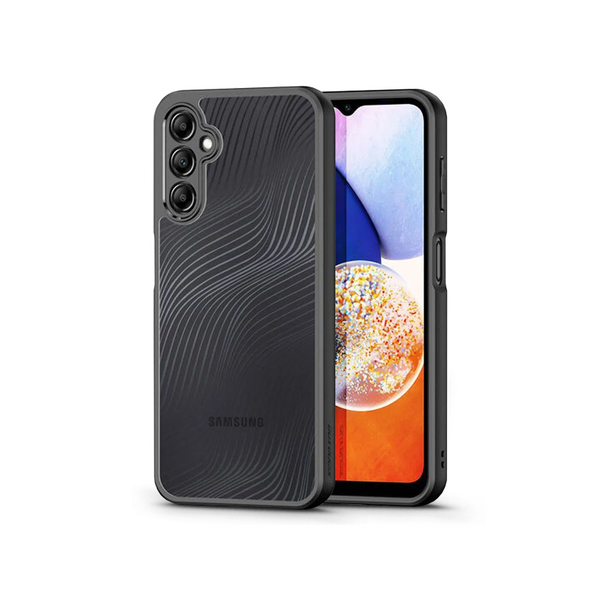 Samsung SM-A356 Galaxy A35 5G hátlap - Dux Ducis Aimo Series - fekete/átlátszó