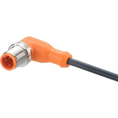 ifm Electronic EVC080 Összekötő vezeték Dugó, hajlított 5 m Pólusszám: 4 1 db