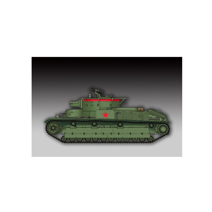 Trumpeter Soviet T-28 Medium Tank műanyag modell (1:72) (07150)