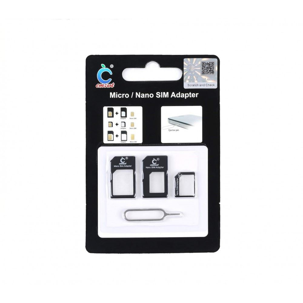 Cellect Noosy 3az1-ben sim kártya adapter (NOOSY-NSY04) (NOOSY-NSY04)