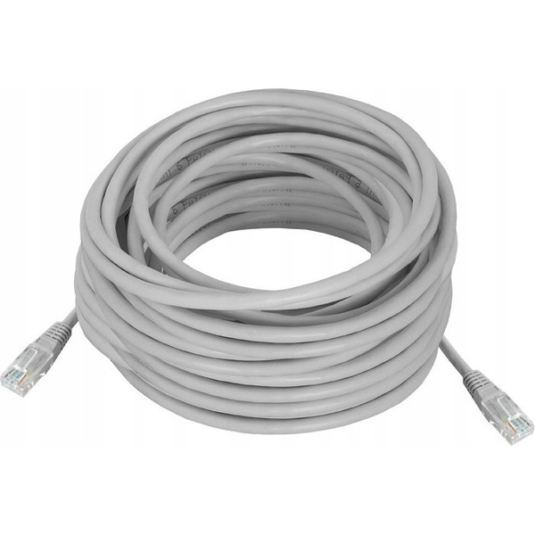 Lexton Kabel komputerowy sieciowy  1:1, 8P8C (patchcord), CAT6E, 20m.