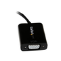 StarTech.com Mini DisplayPort to VGA Adapter - DisplayPort 1.2 - 1080p - Thunderbolt to VGA Monitor Adapter - Mini DP to VGA (MDP2VGA2) - DisplayPort / VGA adapter - Mini DisplayPort to HD-15 (VGA) - 22 cm
