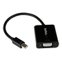StarTech.com Mini DisplayPort to VGA Adapter - DisplayPort 1.2 - 1080p - Thunderbolt to VGA Monitor Adapter - Mini DP to VGA (MDP2VGA2) - DisplayPort / VGA adapter - Mini DisplayPort to HD-15 (VGA) - 22 cm