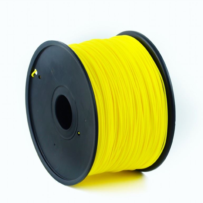 Gembird ABS filament 1.75mm, 1kg fluoreszkáló sárga (3DP-ABS1.75-01-FY) (3DP-ABS1.75-01-FY)
