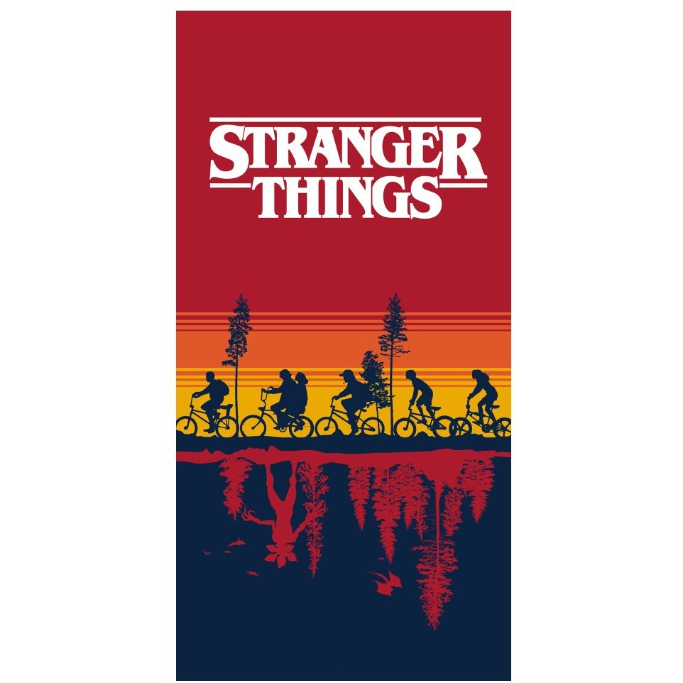 Jerry Fabrics Törölköző, Stranger Things, 70 × 140 cm (8592753040980)