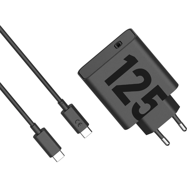 Motorola TurboPower 125 GaN USB Type-C Hálózati Töltő - Fekete (125W)