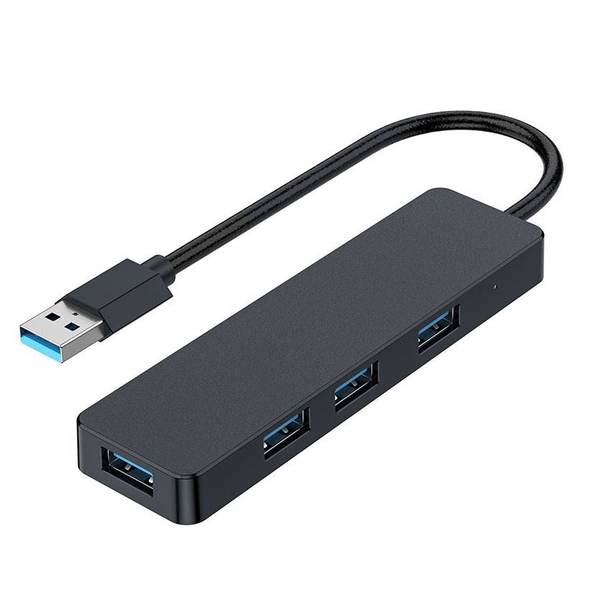 Hub, Gembird, USB 3.1, Cu 4 porturi, Negru