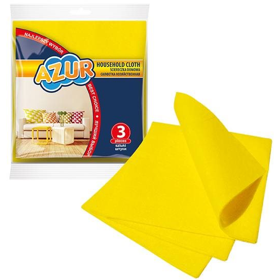 YORK Viszkóz törlőkendő 3 db