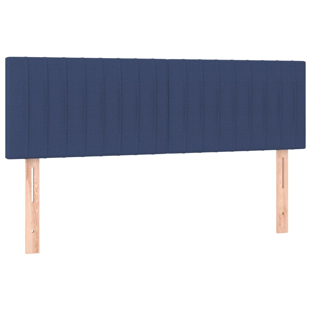 2 db kék szövet fejtámla 72 x 5 x 78/88 cm (346248)
