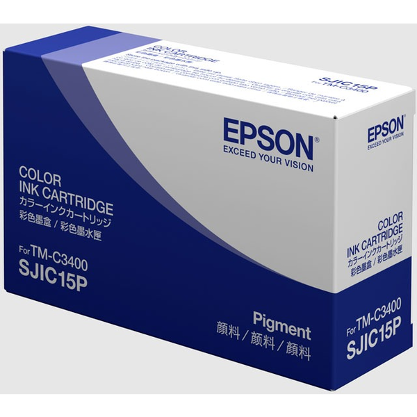 Inkoust Epson ColorWorks TM-C610 SJIC15P, C33S020464 červený (magenta),