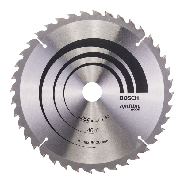 Bosch Optiline Wood 254mm Körfűrészlap