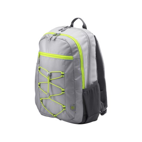 HP Active Backpack Rucksack Lässiger Rucksack Grau, Gelb Stoff