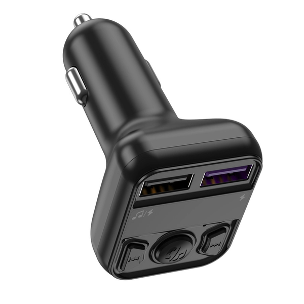 Jellico Bluetooth FM Transmitter, 2 x USB, 3,1A, Fekete (FM1)