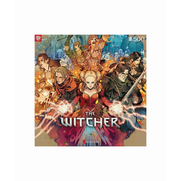 Puzzle Good Loot 500 dílků Zaklínač Scoia'tael