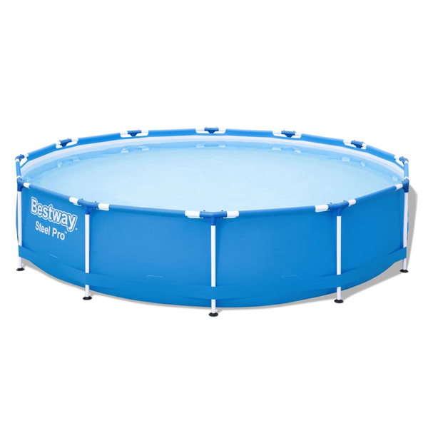 Bestway Steel Pro 56706 piscine hors sol Rond 6473 L Bleu