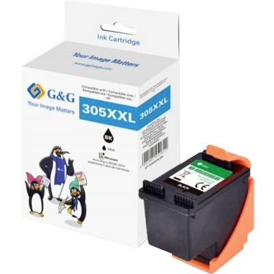 G&G XXL Принтерна касета HP 305XL съвместима черна