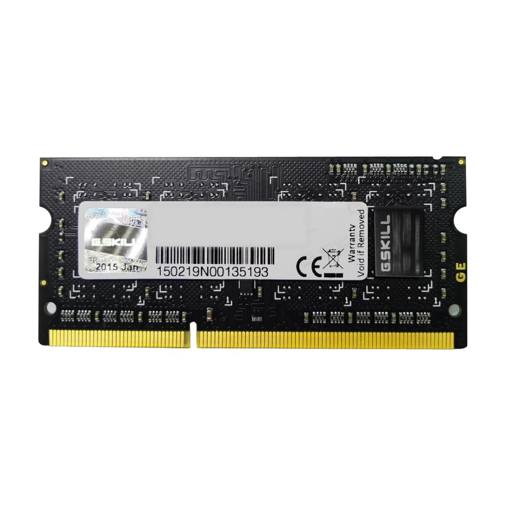 G.Skill 8GB DDR3 1333MHz SO-DIMM Notebook memória CL9 (F3-10666CL9S-8GBSQ)