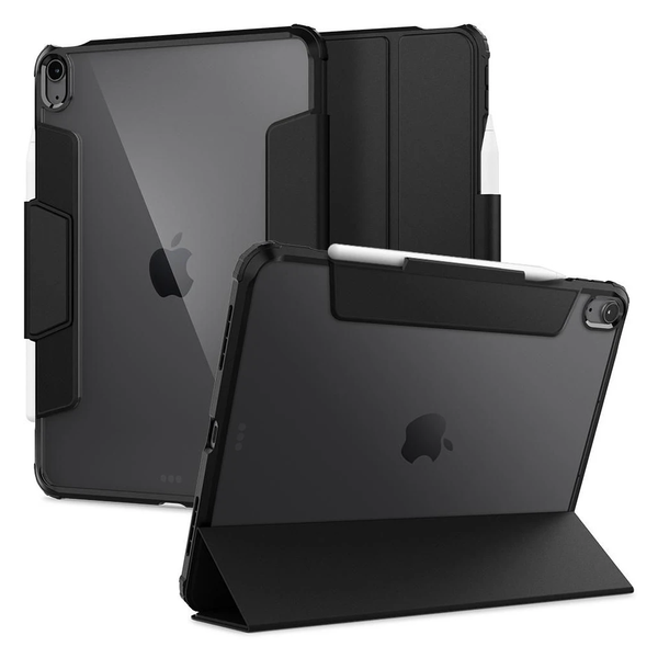 SPIGEN ULTRA HYBRID PRO tok iPad Air 10.9” (4/5, 2020–2022) / 11” (6/7, 2024–2025) készülékhez fekete