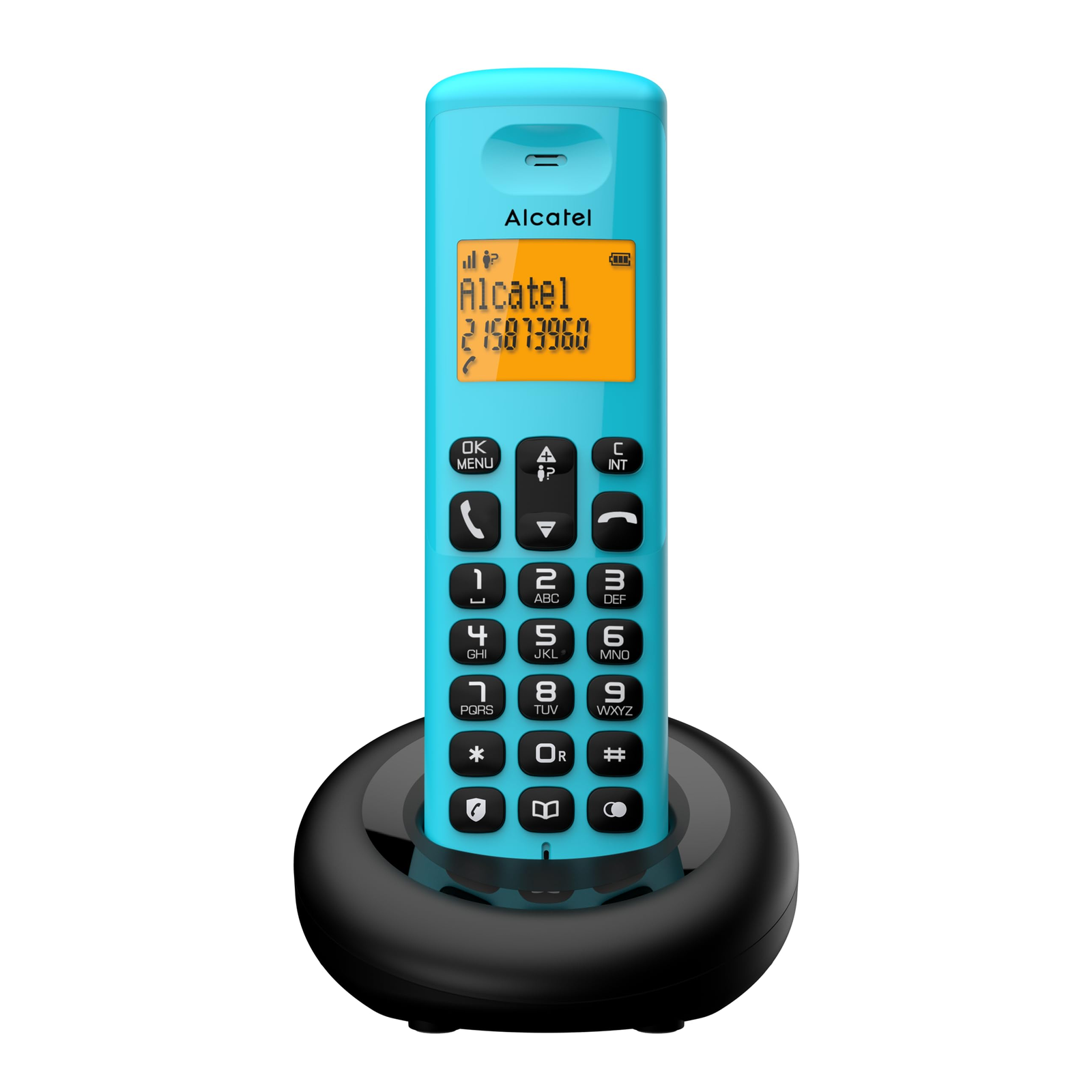 Alcatel E160 Wireless Dect Asztali telefon - Kék (ALC426700)