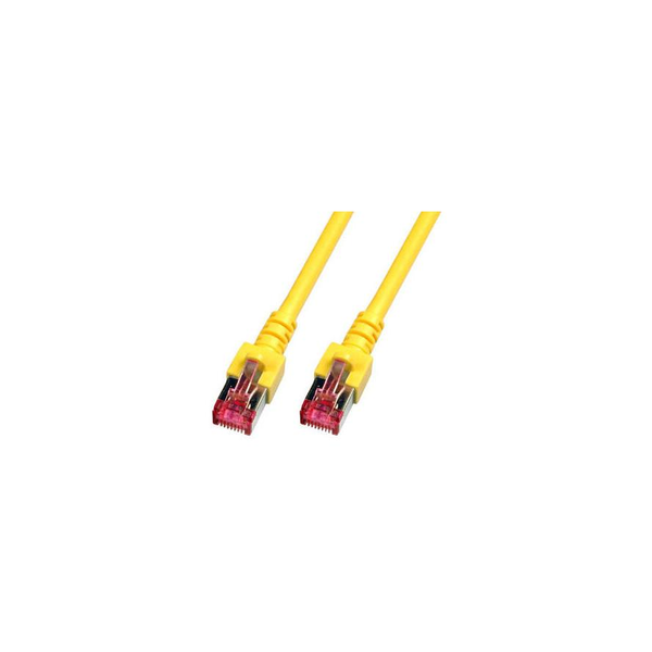 EFB RJ45 Patchkabel S/FTP, Cat.6, LSZH, 1,5m, gelb (K5511.1,5)