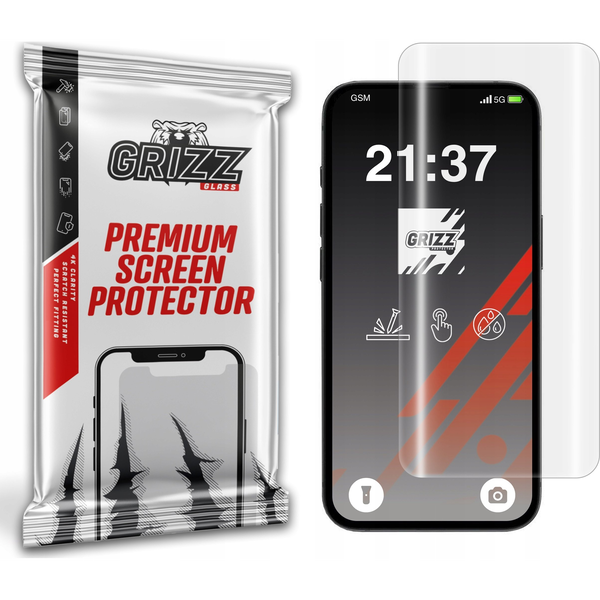 Folia hydrożelowa GrizzGlass Hydrofilm do Apple iPhone 16e