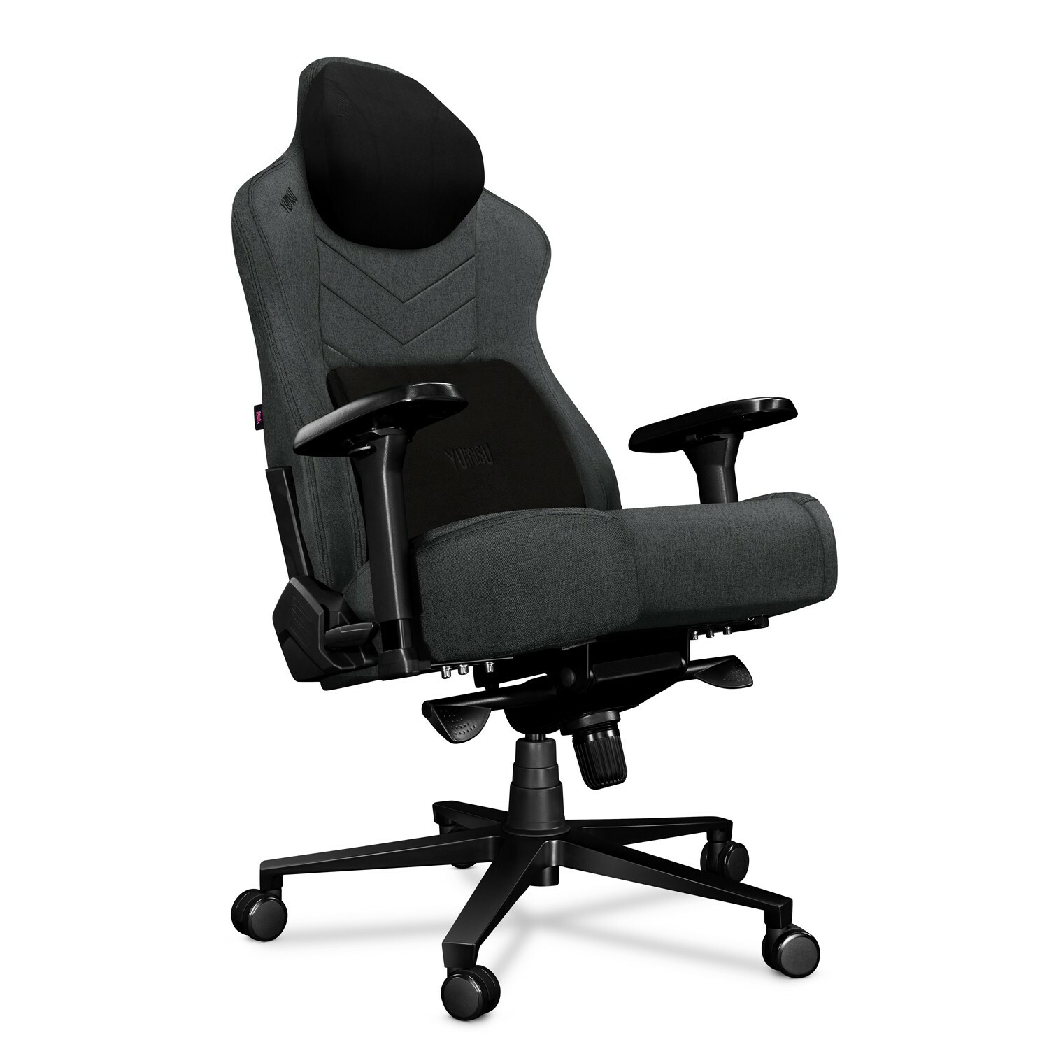 Yumisu 2053 Magnetic Material Gamer szék - Sötétszürke/Fekete (Y-2053F-DB-M)