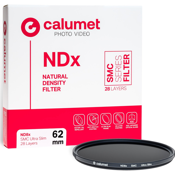 Filtr Calumet Calumet Filtr ND8x SMC 62 mm Ultra Slim 28 Layers