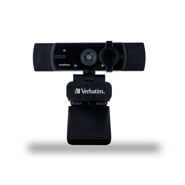 Verbatim 49580 webcam 3840 x 2160 Pixel USB 2.0 Nero