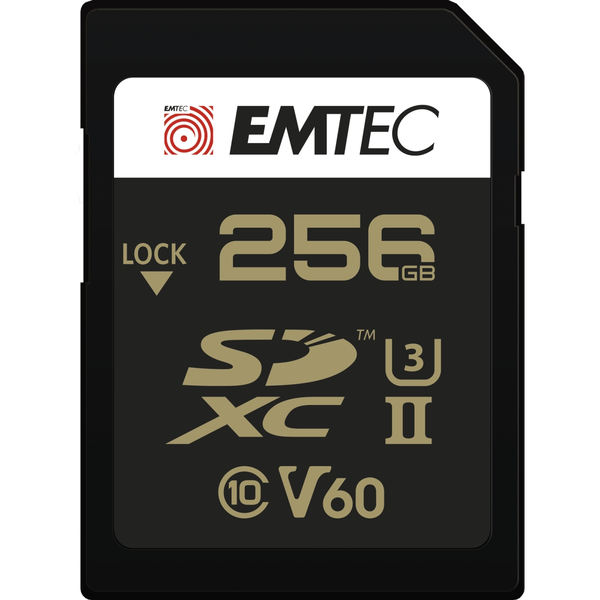 Emtec SDXC 256GB UHS-II V60 SpeedIN Pro+
