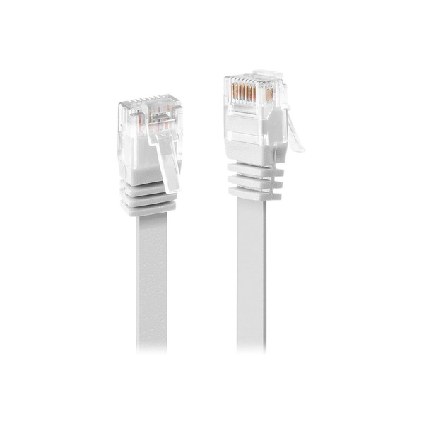 Lindy 2m Cat.6 cabluri de rețea Alb Cat6
