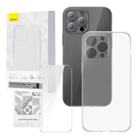 Záda Baseus pro Apple iPhone 12 Pro Max bezbarvá